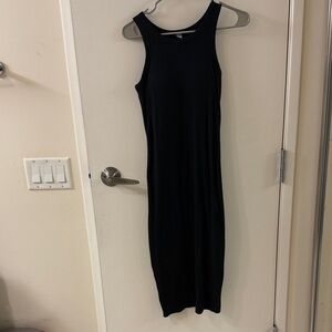 Comfy Black Sleeveless Dress